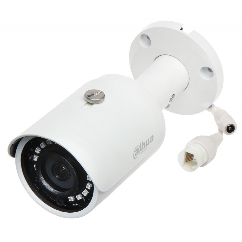 IP-камера DAHUA 2.8мм, уличная, корпусная, 4Мпикс, CMOS, до 2688x1520, до 30кадров/с, ИК подсветка 30м, POE, -30 °C/+55 °C (DH-IPC-HFW1431SP-0280B)