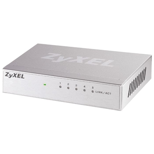 Коммутатор ZYXEL GS-105B v3, кол-во портов: 5x1 Гбит/с (GS-105BV3-EU0101F)