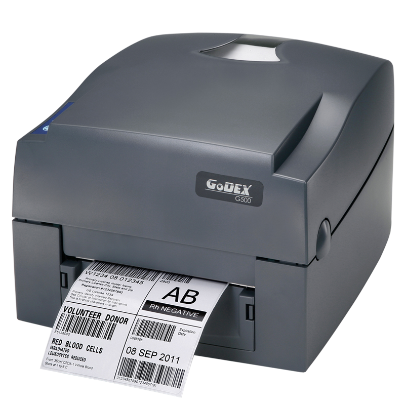   E2E4 Принтер чеков Godex G500UES, термотрансфер, 203dpi, 108 мм, COM, LAN, USB (011-G50EM2-004/011-G50E02-000)