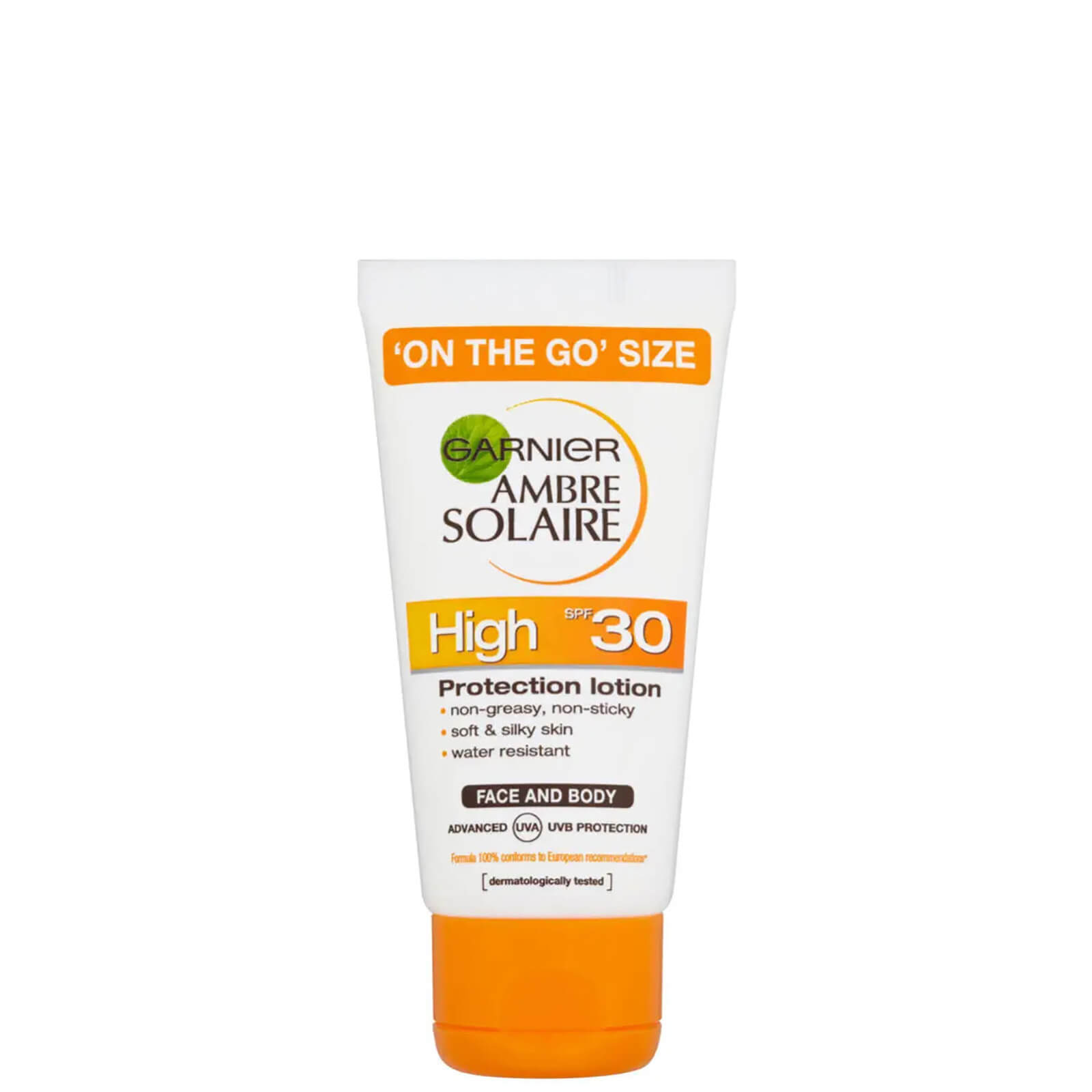 Garnier Ambre Solaire Ultra-Hydrating Sun Cream SPF 30 50ml Travel Size