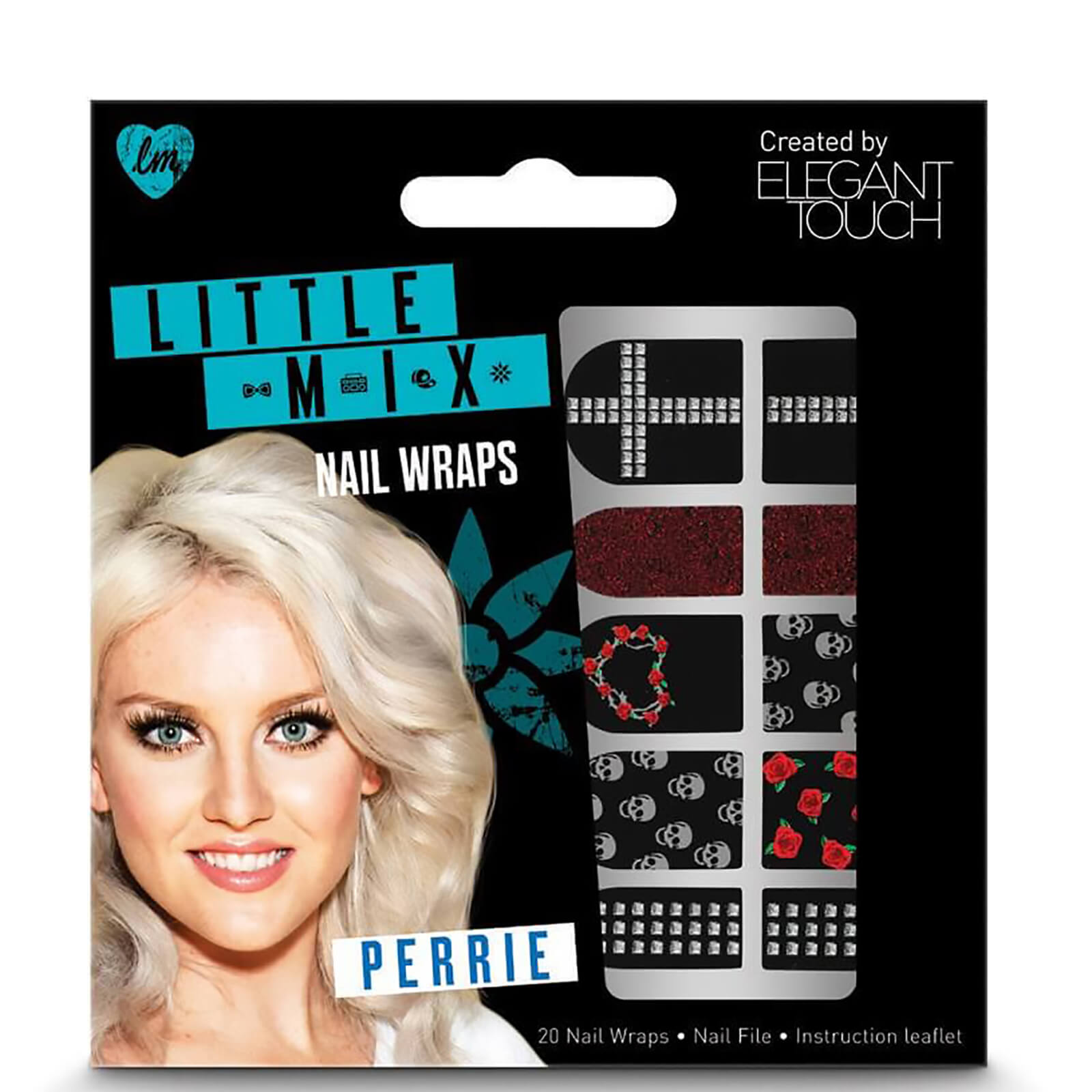 Nail Care [Health and Beauty] Elegant Touch Little Mix - Perrie Nail Wraps