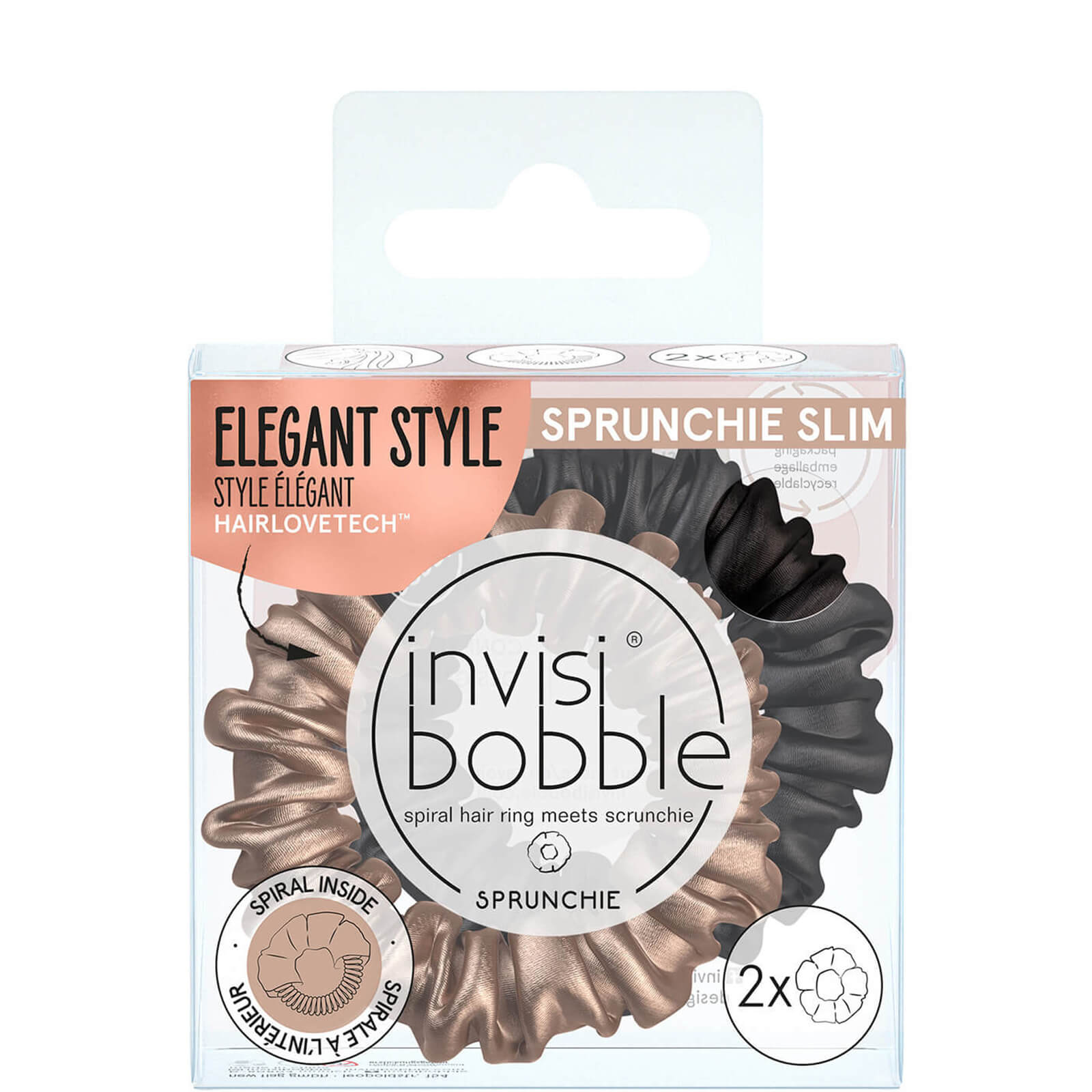 Hair Care  LookFantastic invisibobble Sprunchie Slim - True Golden