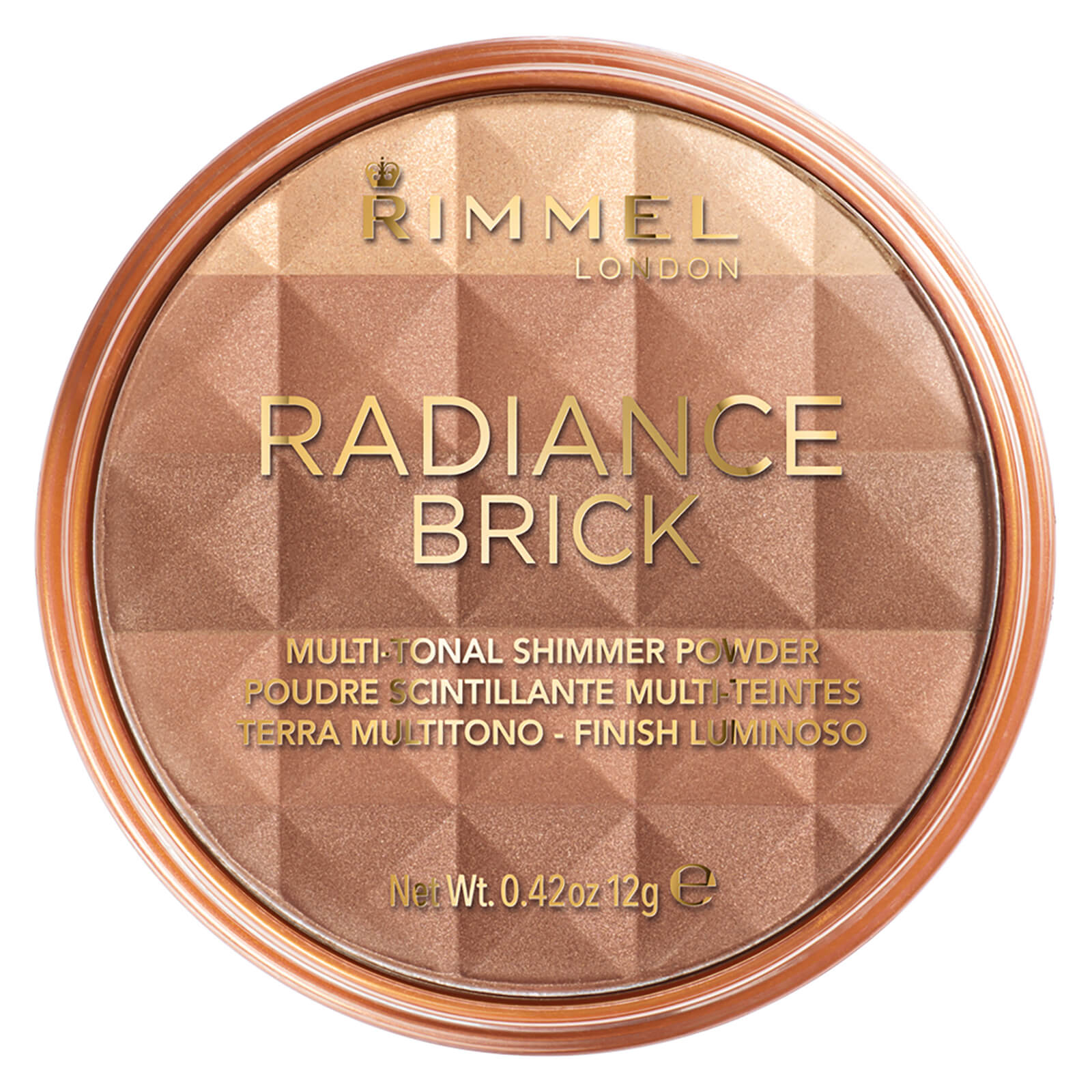 Бронзирующая пудра Rimmel Radiance Shimmer Brick 12 г — 02