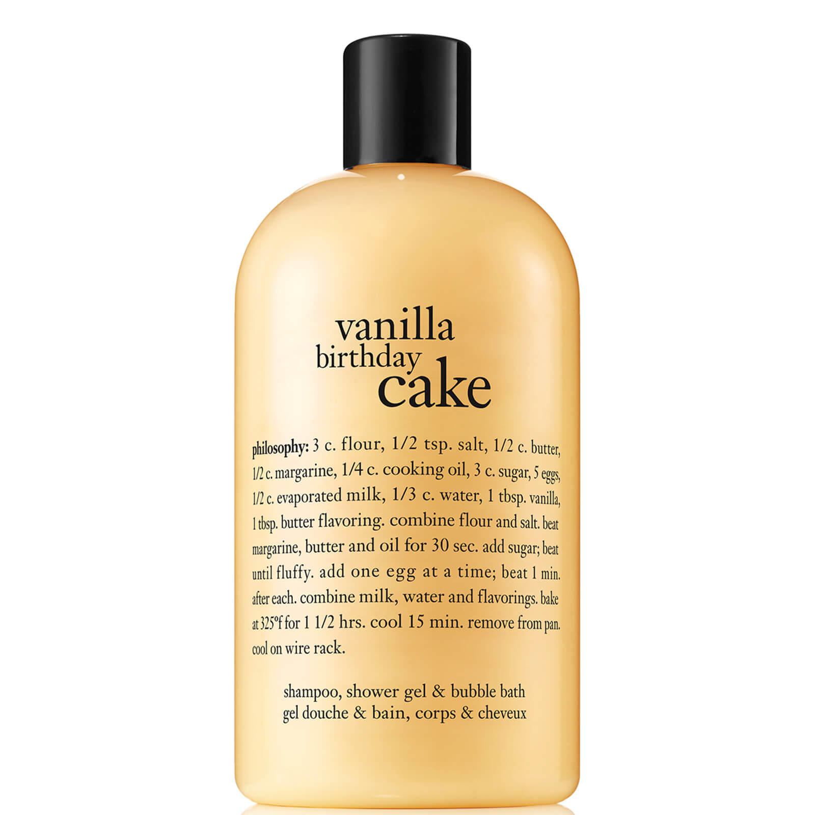 Гель для душа с ароматом ванильного торта philosophy Vanilla Cake Shower Gel 480 мл