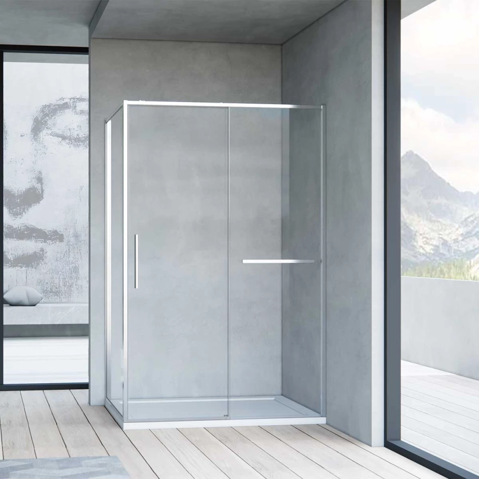 Душевые углы Душевой уголок 110x90 см Vincea Slim Soft VSR-1SS9011CL прозрачное