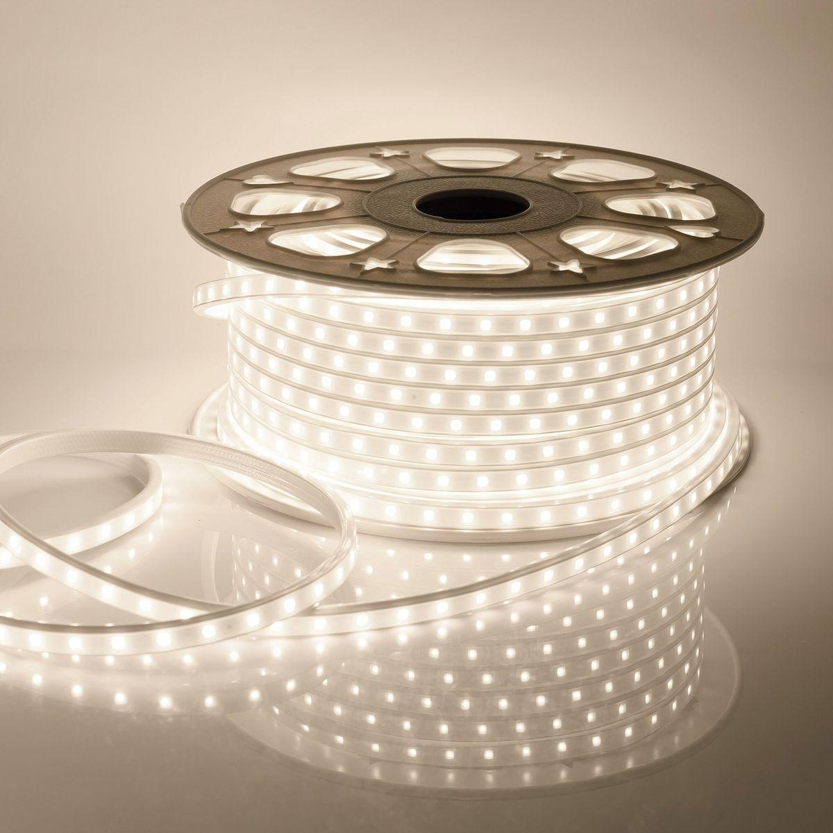 Лампочки Светодиодная влагозащищенная лента Apeyron 6W/m 60LED/m 2835SMD теплый белый 25M 10-56