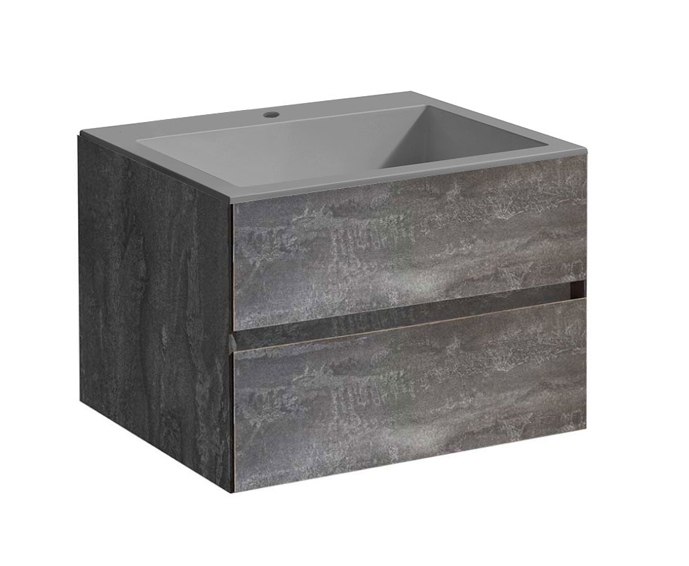 Тумба c раковиной Vincea Luka 60 G.Stone