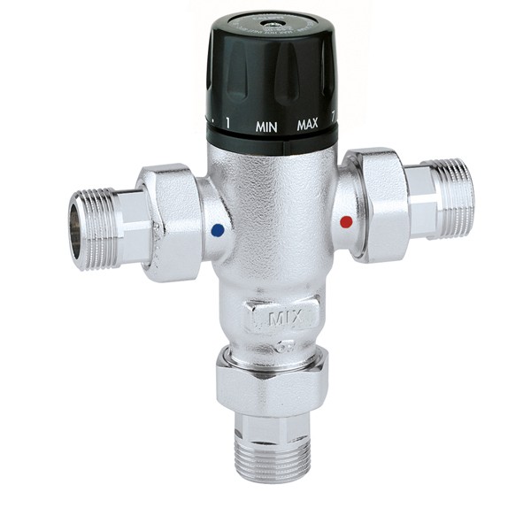 Смесительные клапаны  SantShop Регулируемый термостатический смеситель с защитой от ожогов 3/4 TIM BL8803