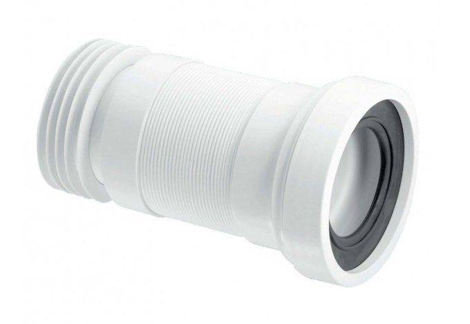   SantShop Гофра для унитаза с лепестковым окончанием (L200-330мм) McAlpine WC-F20R