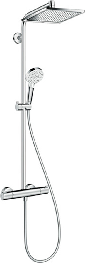 Душевая программа Душевая стойка Hansgrohe Crometta Е 240 1jet Showerpipe 27271000