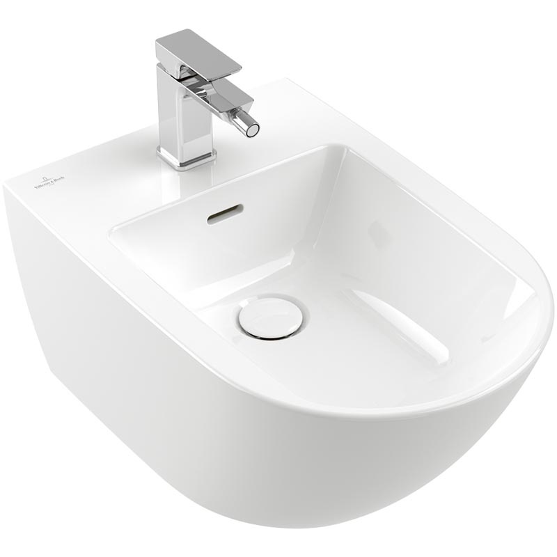   Сатра Биде подвесное Villeroy & Boch Subway 3.0 447000R1 CeramicPlus альпийский белый