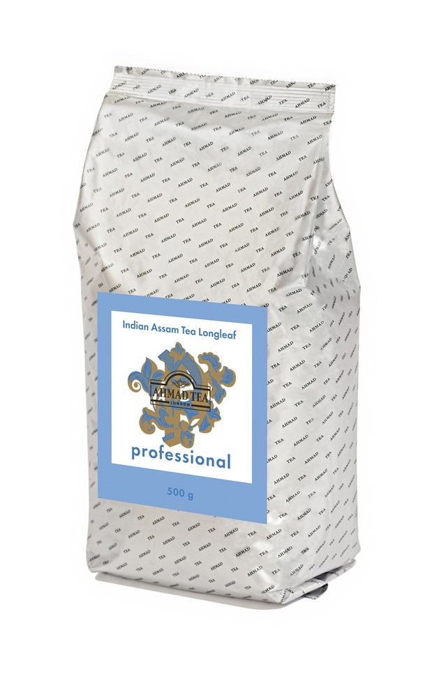 Чай Ahmad Tea Professional, Индийский Чай Ассам длиннолистовой, чёрный, в пакете, 500г Упаковка - 12 шт.