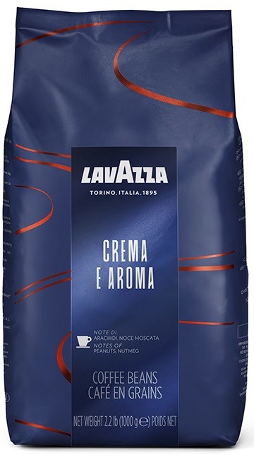  Кофе Lavazza Crema E Aroma, в зёрнах, 1кг Штука