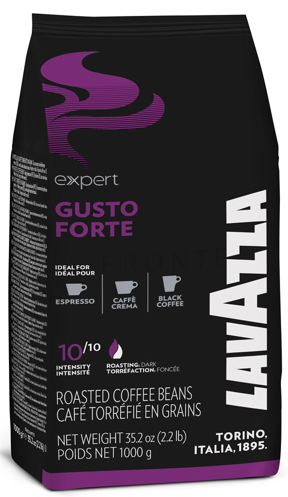   Чай Ахмад Кофе Lavazza Gusto Forte, в зёрнах, 1кг Штука