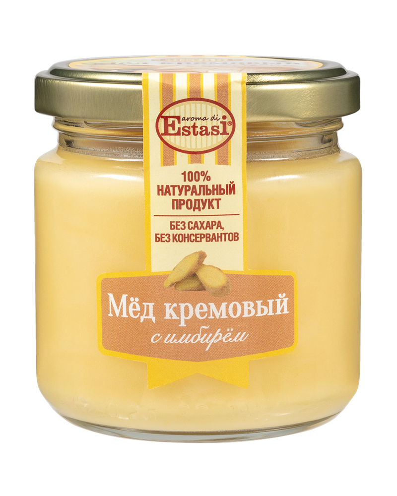 Сладости к чаю  Чай Ахмад Мёд кремовый с имбирём Aroma di Estasi, 220гр Штука