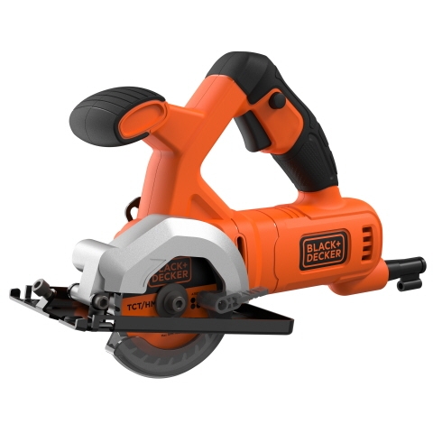 Дисковые пилы Мини циркулярная (дисковая) пила, BLACK+DECKER BES510, 400 Вт, диск 85 мм