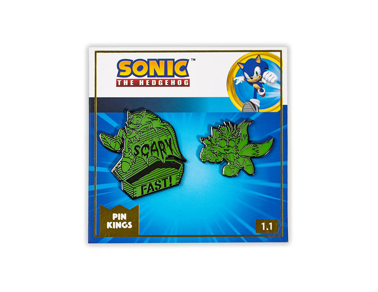 Значок Pin Kings Sonic the Hedgehog Dark Halloween 1.1 (набор из 2 шт.)