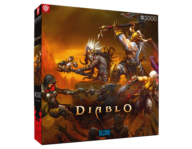 Игры для ПК Пазл Diablo Heroes Battle - 1000 элементов (Gaming серия)