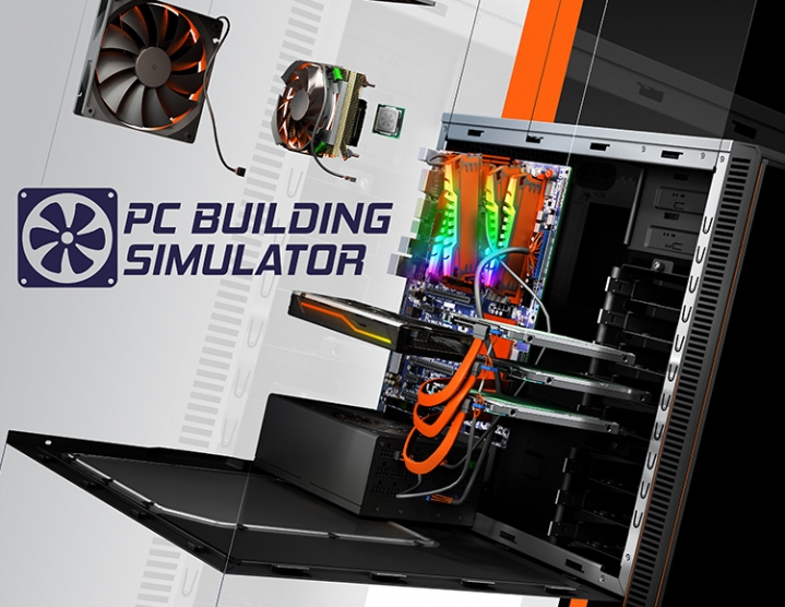  Игра PC Building Simulator, (Steam, PC)