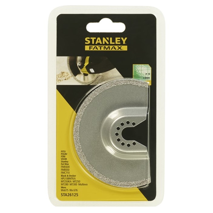 Оснастка Насадка для мультитул карбидный диск STANLEY STA26125, 92 мм