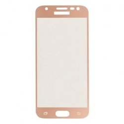 Защитное стекло для Samsung Galaxy J3 2017 (Tempered Glass 0L-00033300) (розовая рамка) - Защита