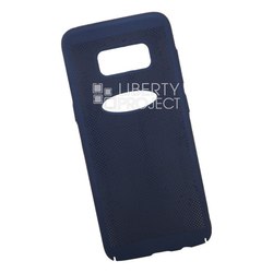 Пластиковый чехол-накладка для Samsung Galaxy S8 (Liberty Project 0L-00035143) (темно-синий) - Чехол для телефона