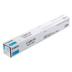 Картридж для Canon imageRUNNER ADVANCE C5535, 5540i, 5550i, 5560i  (0485C002 C-EXV51L C) (голубой) - Картридж для принтера, МФУ