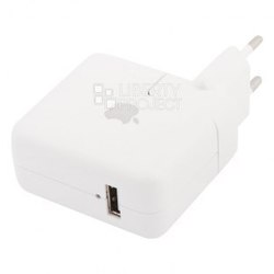 Универсальное сетевое зарядное устройство, адаптер 1хUSB, 2А (0L-00036298) (белый) - Сетевой адаптер 220v - USB, Прикуриватель