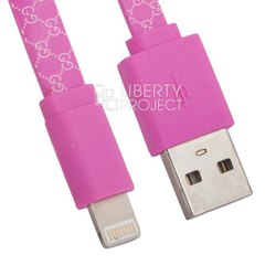 Кабель USB-Lightning 1м (0L-00037453) (розовый) - Кабели