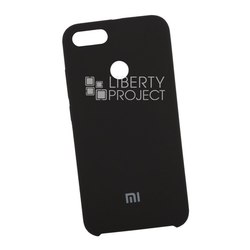 Силиконовый чехол-накладка для Xiaomi Mi A1 (0L-00038631) (черный) - Чехол для телефона