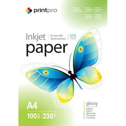 Фотобумага матовая А4 (100 листов) (PrintPro PME230100A4) - Бумага