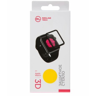 Защитное стекло для Apple Watch Series 4 40 мм (Tempered Glass YT000016625) (Full screen 3D) - Защитное стекло, пленка для умных часов
