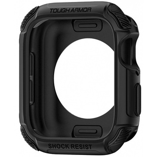Чехол для Apple Watch 4 44mm (Spigen Tough Armor 062CS24477) (черный) - Чехол для умных часов