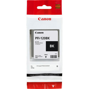 Картридж для Canon imagePROGRAF TM-200, 205, 300, 305 (PFI-120 BK 2885C001) (черный) (130мл) - Картридж для принтера, МФУ