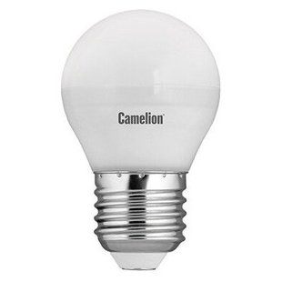 Лампа светодиодная Camelion 12394 E27, G45, 8Вт, 4500К - Лампочка