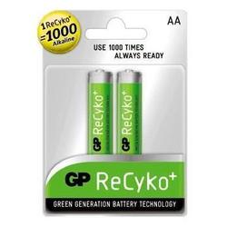 Аккумуляторная батарея АА (GP 210AAHCB-EC2 Recyko) (2100mAh, 2 шт) - Батарейка, аккумулятор