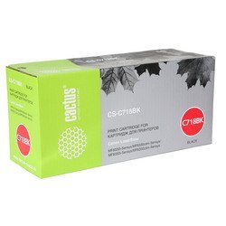 Картридж для Canon i-Sensys LBP7200, 7210, 7660, 7680, MF8330, MF8340, MF8350, MF8360, MF8380, MF8540 (Cactus CS-C718BK) (черный) - Картридж для принтера, МФУ