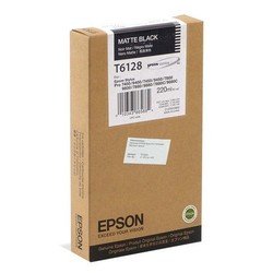 Картридж для Epson Stylus Pro 7400, 7450, 7800, 7880, 9400, 9450, 9800, 9880 (C13T612800 T6128) (матовый черный) (220 мл) - Картридж для принтера, МФУ