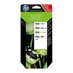Набор картриджей для HP Officejet Pro 8000, 8500 (C2N93AE №940XL) (голубой, пурпурный, желтый, черный)  - Картридж для принтера, МФУ