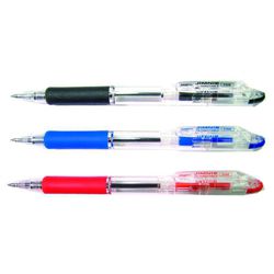 Ручка шариковая Zebra JIMNIE RETRACTABLE (KRBZ-100-BL) авт. 0,7мм синий - Ручка