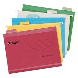 Папка подвесная (Esselte Pendaflex Plus Foolscap) (желтый) - Папка-скоросшиватель