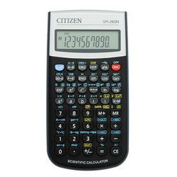   Sidex Калькулятор научный Citizen SR-260N (черный) - Калькулятор