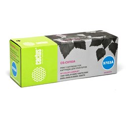 Картридж для HP Color LaserJet 1500, 1500L, 1500N, 1500TN, 2500, 2500L, 2500LN, 2500N, 2500TN (Cactus CS-C9703A) (пурпурный) - Картридж для принтера, МФУ