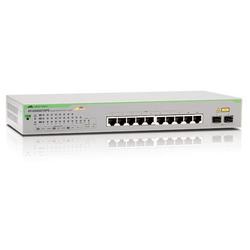 Коммутатор 8-портов 10/100/1000BASE-T PoE+/SFP (Allied Telesis AT-GS950/10PS-50) - Маршрутизатор