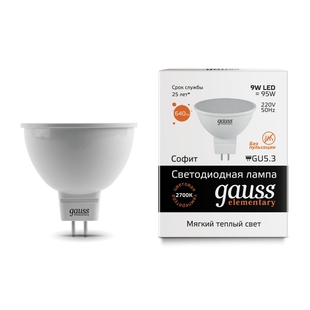 Светодиодная лампа GAUSS 13519 - Лампочка