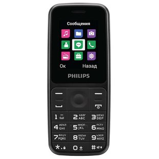 Philips Xenium E125 (черный) - Мобильный телефон
