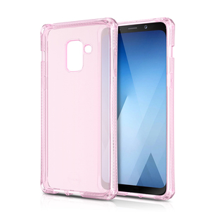 Чехол-накладка для Samsung Galaxy A8 Plus 2018 (ITSKINS SG8P-SPECM-LPNK) (розовый) - Чехол для телефона