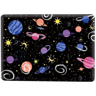 Чехлы для ноутбуков  Sidex Чехол накладка для Apple Macbook Pro 13 A1706, A1708 (i-Blason Cover Space Planet) - Чехол для ноутбука
