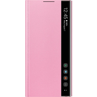 Чехол-книжка для Samsung Galaxy Note 10 (Clear View Cover EF-ZN970CPEGRU) (розовый) - Чехол для телефона