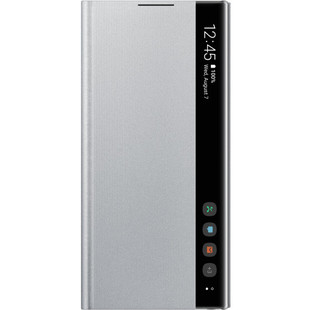 Чехол-книжка для Samsung Galaxy Note 10 (Clear View Cover EF-ZN970CSEGRU) (серебристый) - Чехол для телефона